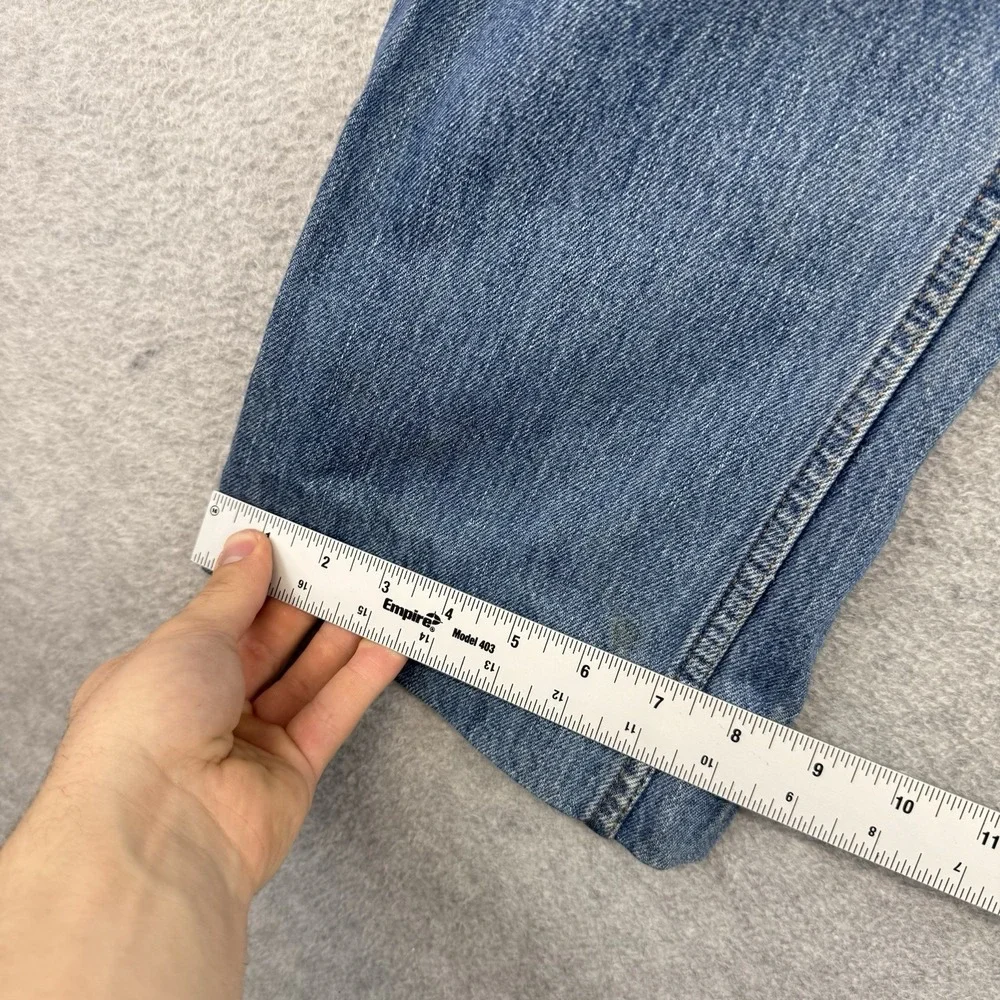 Levis 505 Regular Fit Straight Leg Jeans Mens 31x30 Medium Wash Blue y2k 00s VTG